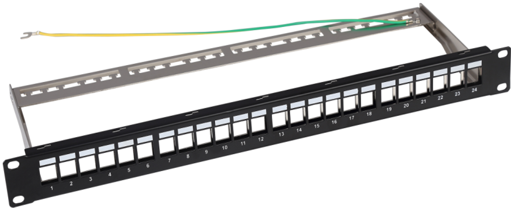 FTP patch panel con Jacks CAT 6A