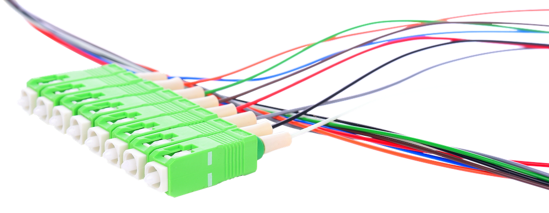 Pigtails de fibra óptica