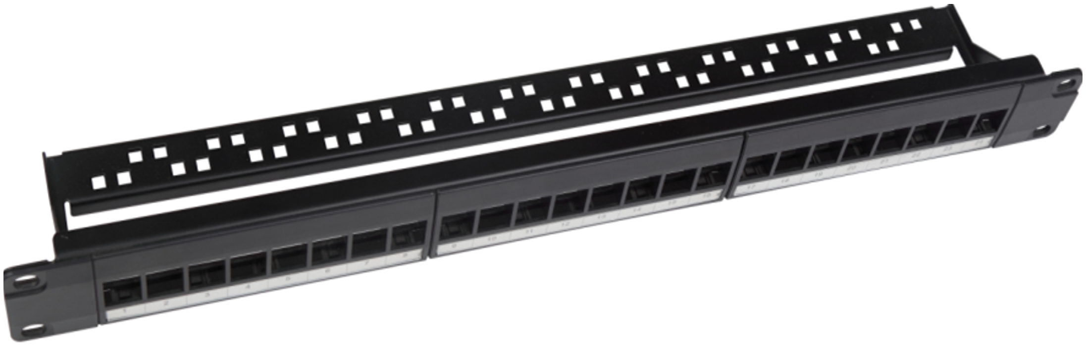 UTP patch panel con KS Jacks CAT 6